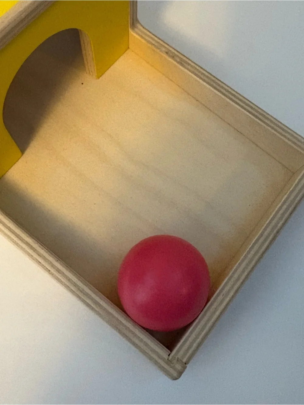 Lovevery wooden ball drop baby infant development toy